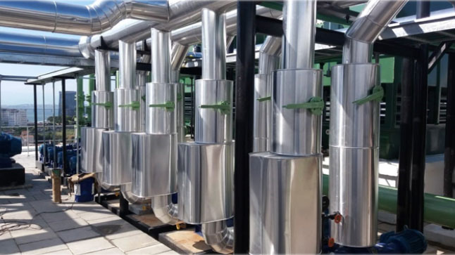 Tubulações de Isolamento Térmico Industrial